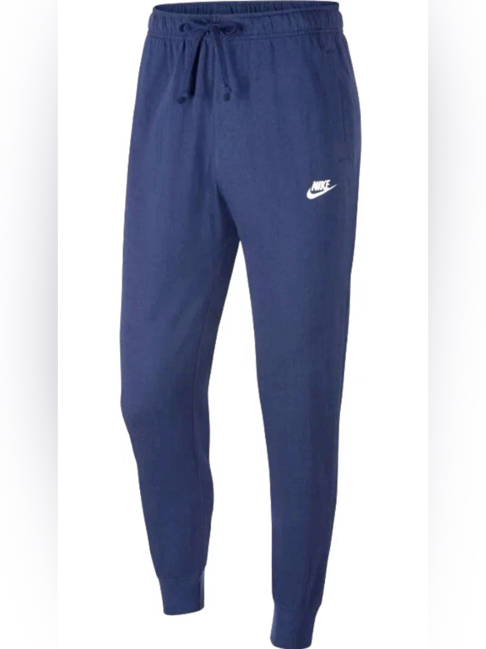 navy blue nike sportswear club joggers
